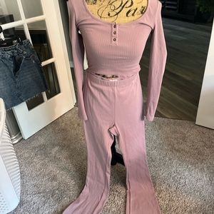 Cute cotton on outfit with pink tops dress bottoms